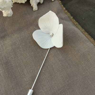 Broche Nymphea Dai ceramic